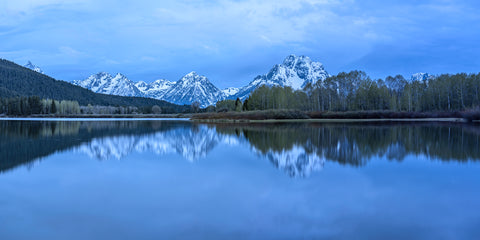 Blue Hour at Oxbow Bend