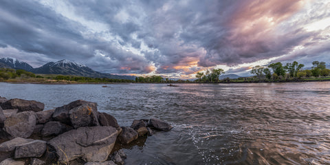 Evening Under Emigrant Peak