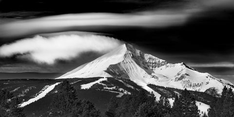 North Wind at Lone Peak -- 36x72"