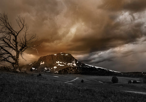 Storm Light At Black Butte