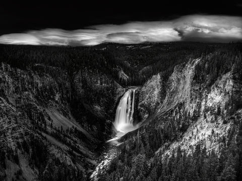 Nighttime at the Falls