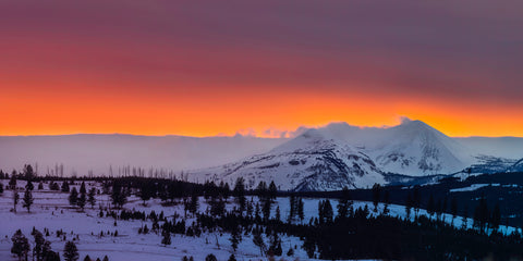 West from the Blacktail Plateau