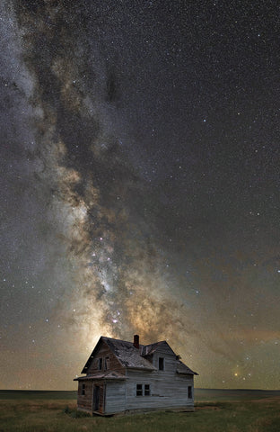 Ghosts -- 26x40 on ready-to-hang aluminum